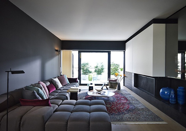 雅典小户型设计 值得欣赏的色彩搭配